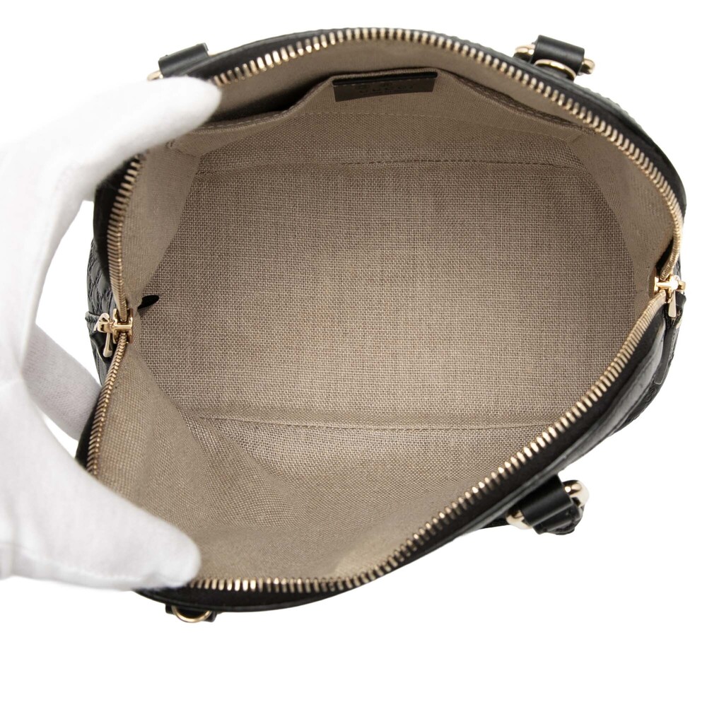 Pre-Loved Gucci Mini Microguccissima Dome Satchel - Picture 4 of 9